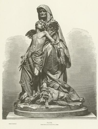 Allegorie van het lot door Gustave Dore